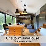 Tinyhousebeidresden Mit Fasssauna Unser Groesstes Winziges Haeuschen Fuer Bis Zu 7 Personen, Kaminofen, Grosse Terrasse - Naehe Saechsische Schweiz - Von Juni - September Mindestmietzeit 1 Woche Sa-sa * Lauterbach (Rugen)