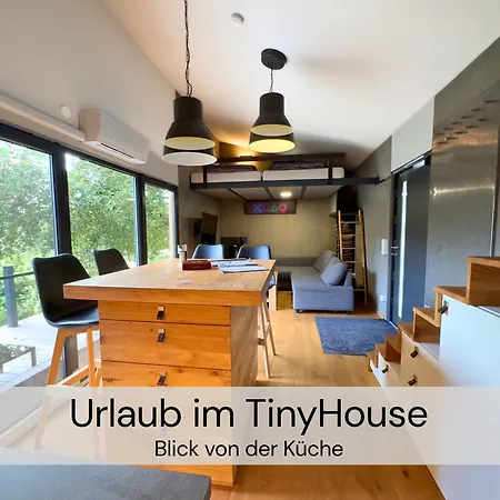 Gemuetliches Tiny House Zwischen Zwei Naturteichen - Kamin, Terasse & Natur Pur - Juli - August Mindestmietzeit 1 Woche Sa-Sa * Lauterbach