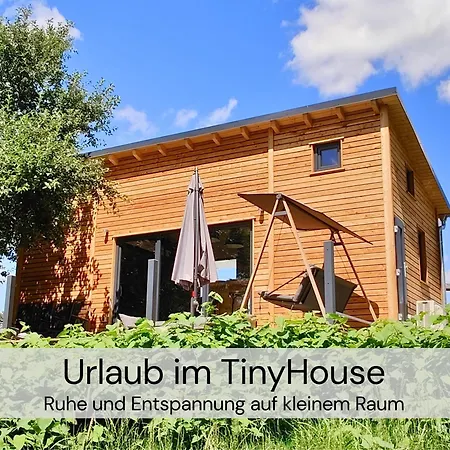 Tinyhousebeidresden Mit Fasssauna Unser Groesstes Winziges Haeuschen Fuer Bis Zu 7 Personen, Kaminofen, Grosse Terrasse - Naehe Saechsische Schweiz - Von Juni - September Mindestmietzeit 1 Woche Sa-sa بيت للعطل