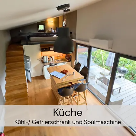 Tinyhousebeidresden Mit Fasssauna Unser Groesstes Winziges Haeuschen Fuer Bis Zu 7 Personen, Kaminofen, Grosse Terrasse - Naehe Saechsische Schweiz - Von Juni - September Mindestmietzeit 1 Woche Sa-sa