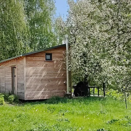 Gemuetliches Tiny House Zwischen Zwei Naturteichen - Kamin, Terrasse & Pur Lauterbach