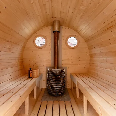 Gemuetliches Tiny House Zwischen Zwei Naturteichen - Kamin, Terrasse & Pur בית נופש Lauterbach