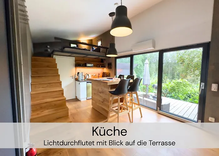 بيت للعطل Tinyhousebeidresden Mit Fasssauna Unser Groesstes Winziges Haeuschen Fuer Bis Zu 7 Personen, Kaminofen, Grosse Terrasse - Naehe Saechsische Schweiz - Von Juni - September Mindestmietzeit 1 Woche Sa-sa