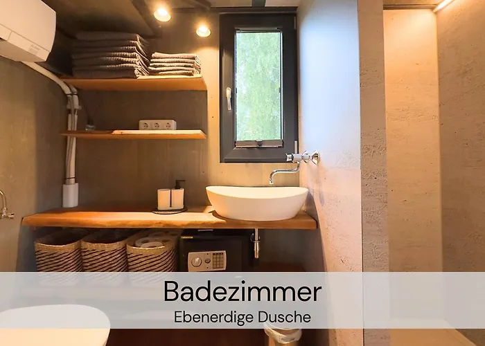 Tinyhousebeidresden Mit Fasssauna Unser Groesstes Winziges Haeuschen Fuer Bis Zu 7 Personen, Kaminofen, Grosse Terrasse - Naehe Saechsische Schweiz - Von Juni - September Mindestmietzeit 1 Woche Sa-sa بيت للعطل *