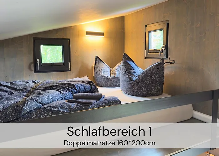 Tinyhousebeidresden Mit Fasssauna Unser Groesstes Winziges Haeuschen Fuer Bis Zu 7 Personen, Kaminofen, Grosse Terrasse - Naehe Saechsische Schweiz - Von Juni - September Mindestmietzeit 1 Woche Sa-sa بيت للعطل