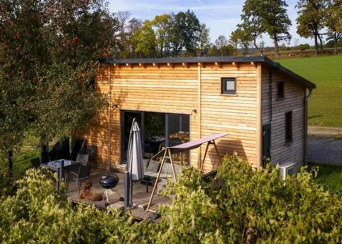 بيت للعطل Tinyhousebeidresden Mit Fasssauna Unser Groesstes Winziges Haeuschen Fuer Bis Zu 7 Personen, Kaminofen, Grosse Terrasse - Naehe Saechsische Schweiz - Von Juni - September Mindestmietzeit 1 Woche Sa-sa لوترباخ